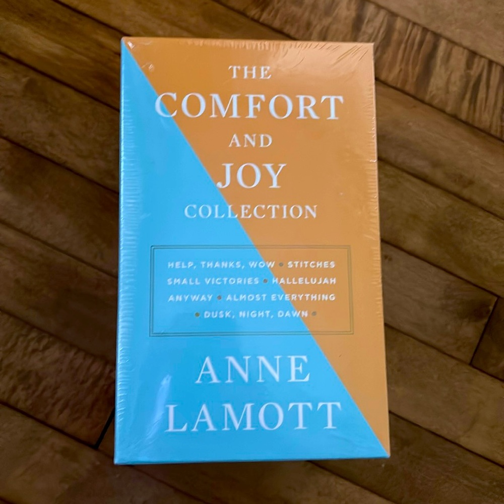 Anne Lamott Comfort and Joy collection 6 books. New with wrapping.